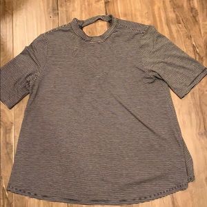 Women’s casual striped blouse size M